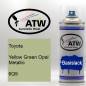 Preview: Toyota, Yellow Green Opal Metallic, 6Q9: 400ml Sprühdose, von ATW Autoteile West.